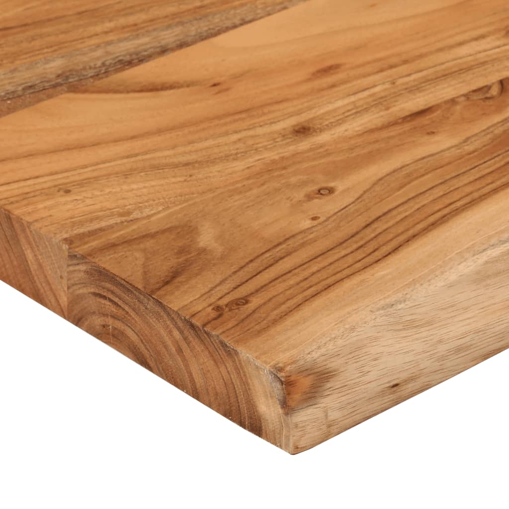 vidaXL Ράφι Επιτοίχιο Ορθ. Live Edge 40x30x3,8 εκ. Μασίφ Ξύλο Ακακίας