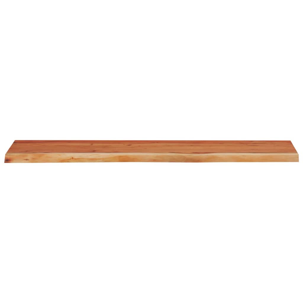 vidaXL Ράφι Επιτοίχιο Ορθ. Live Edge 90x30x3,8 εκ. Μασίφ Ξύλο Ακακίας