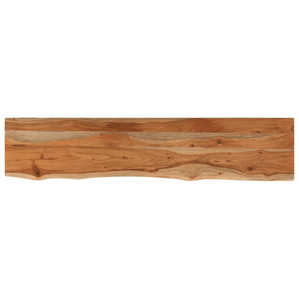 vidaXL Επιφάνεια Τραπεζιού Ορθογώνια 140x30x3,8 εκ. Μασίφ Ξύλο Ακακίας