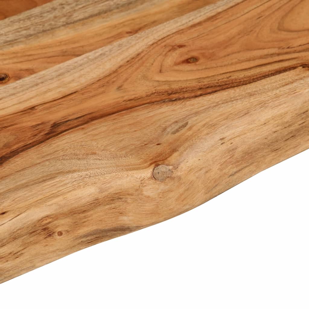 vidaXL Επιφάνεια Τραπεζιού Ορθογώνια 140x30x3,8 εκ. Μασίφ Ξύλο Ακακίας