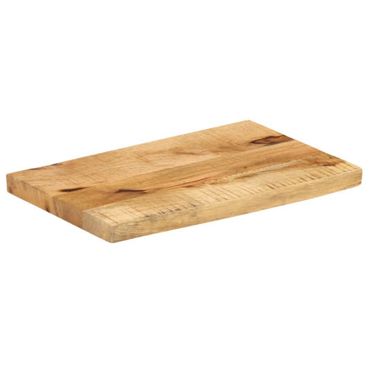 vidaXL Επιφάνεια Τραπεζιού 50x20x2,5 εκ. Live Edge Μασίφ Ξύλο Μάνγκο