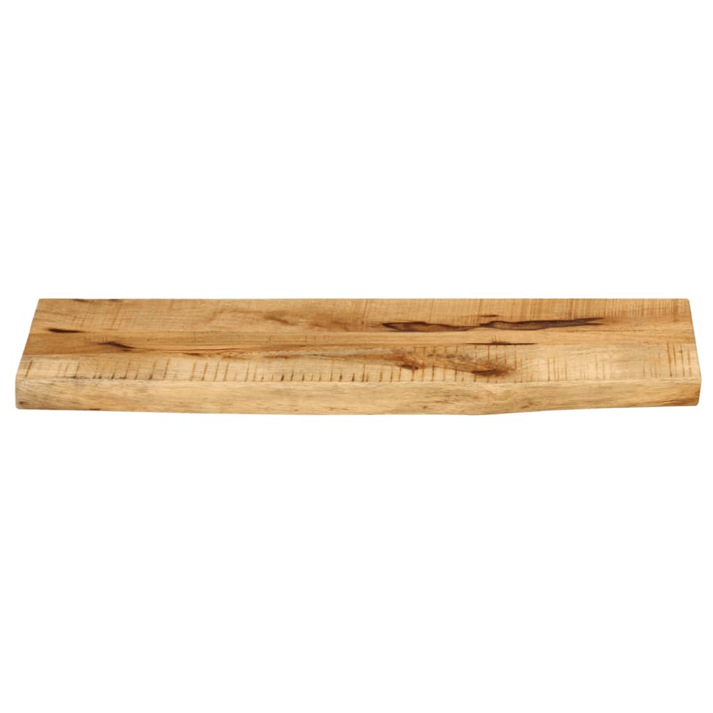 vidaXL Επιφάνεια Τραπεζιού 70x20x2,5 εκ. Live Edge Μασίφ Ξύλο Μάνγκο
