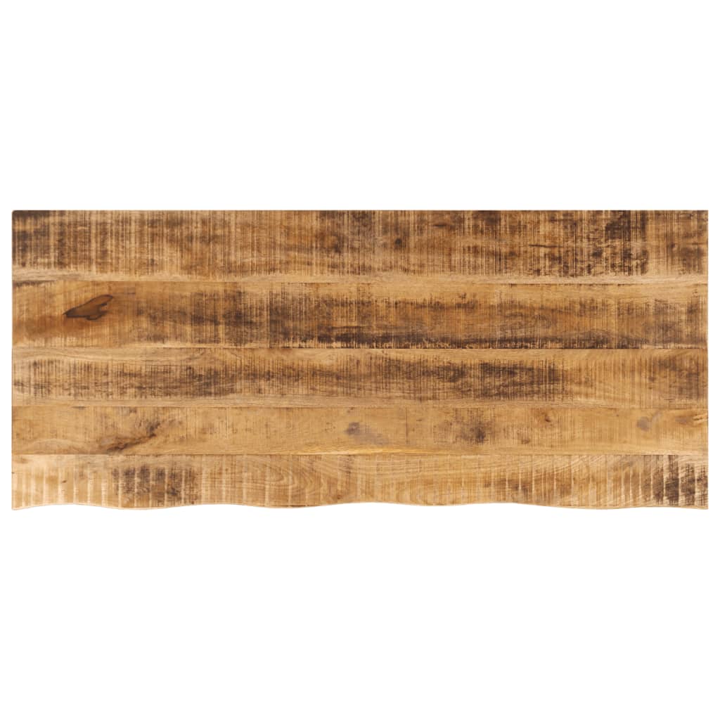 vidaXL Επιφάνεια Τραπεζιού 140x60x2,5 εκ. Live Edge Μασίφ Ξύλο Μάνγκο
