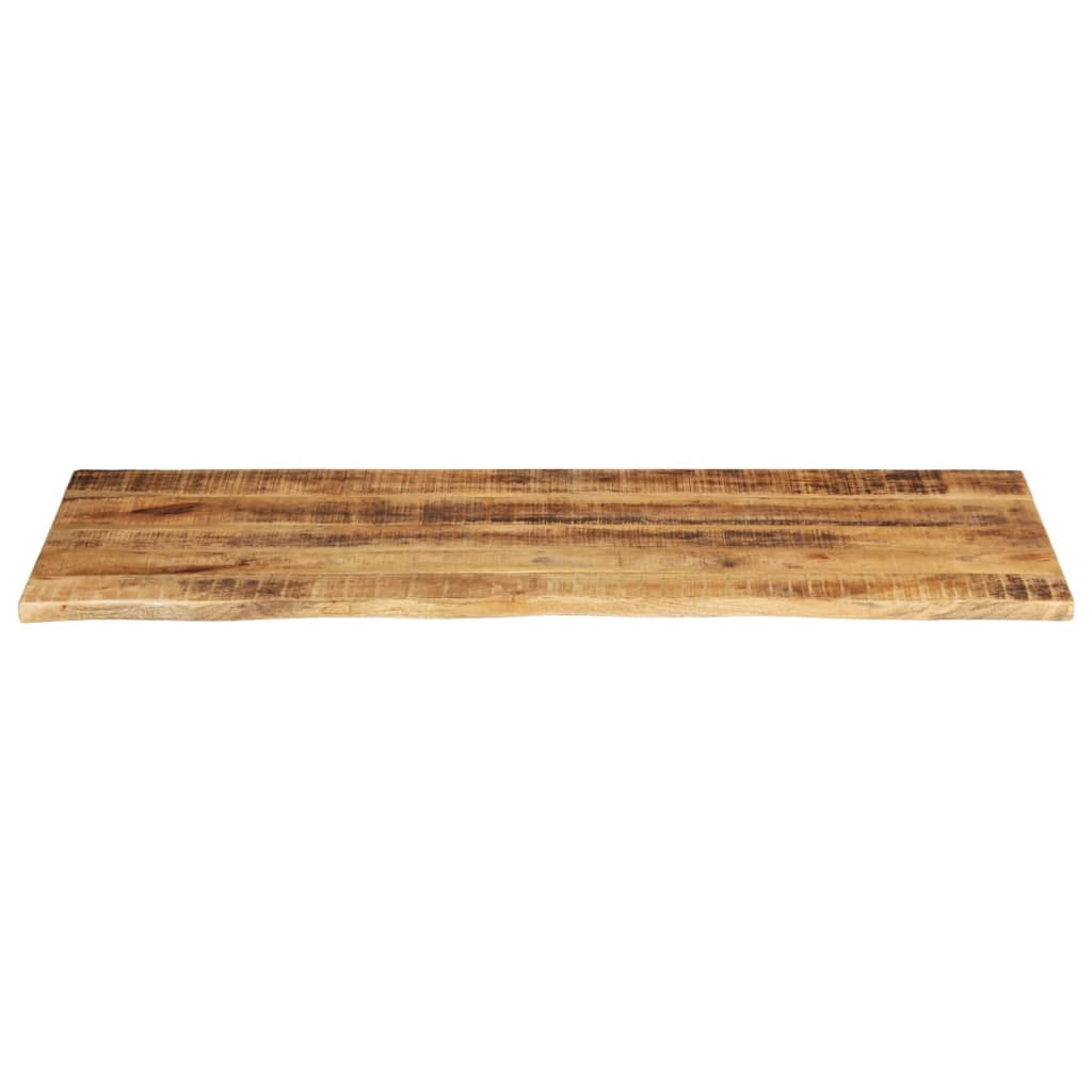 vidaXL Επιφάνεια Τραπεζιού 140x60x2,5 εκ. Live Edge Μασίφ Ξύλο Μάνγκο