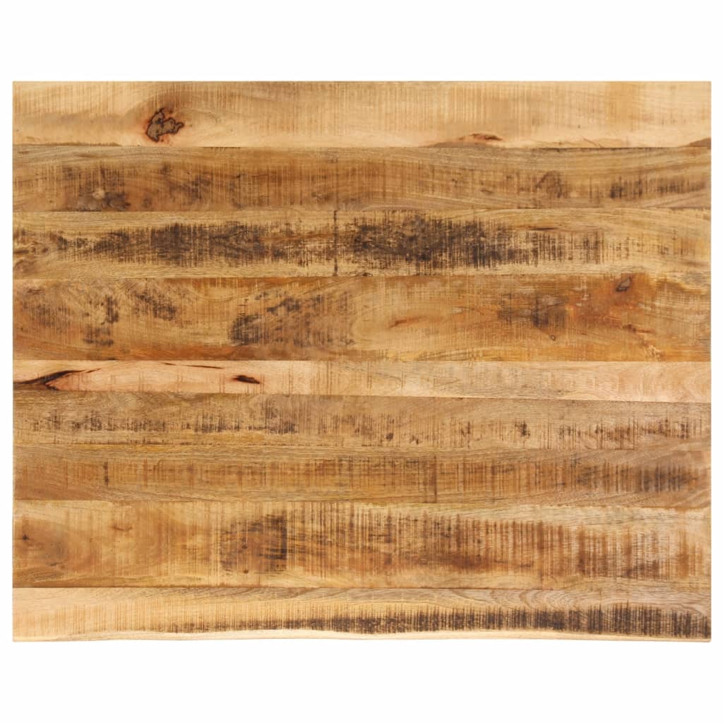 vidaXL Επιφάνεια Τραπεζιού 110x80x2,5 εκ. Live Edge Μασίφ Ξύλο Μάνγκο