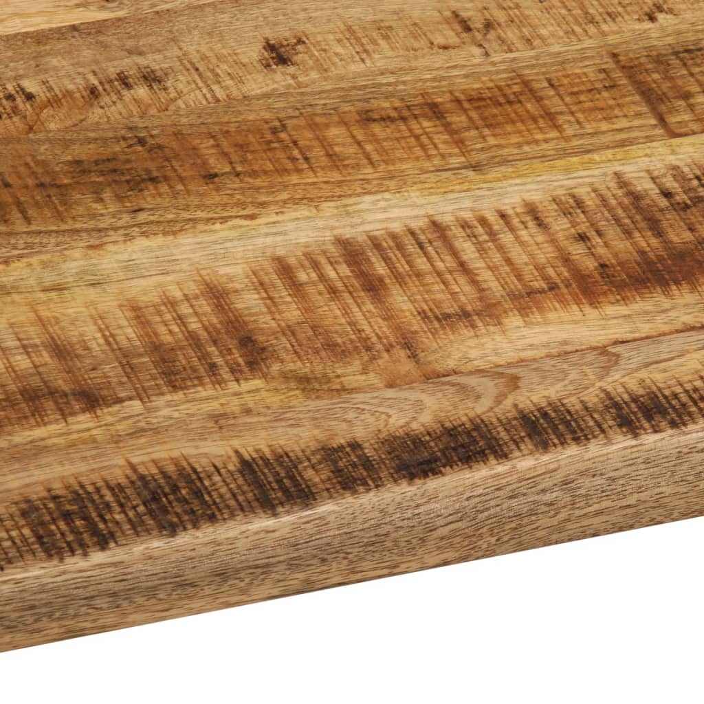 vidaXL Επιφάνεια Τραπεζιού 110x80x2,5 εκ. Live Edge Μασίφ Ξύλο Μάνγκο