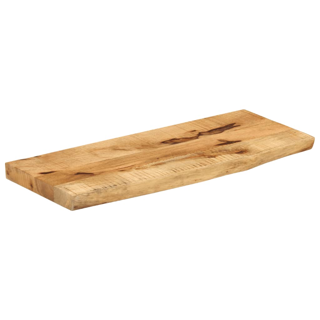 vidaXL Επιφάνεια Τραπεζιού 70x20x3,8 εκ. Live Edge Μασίφ Ξύλο Μάνγκο