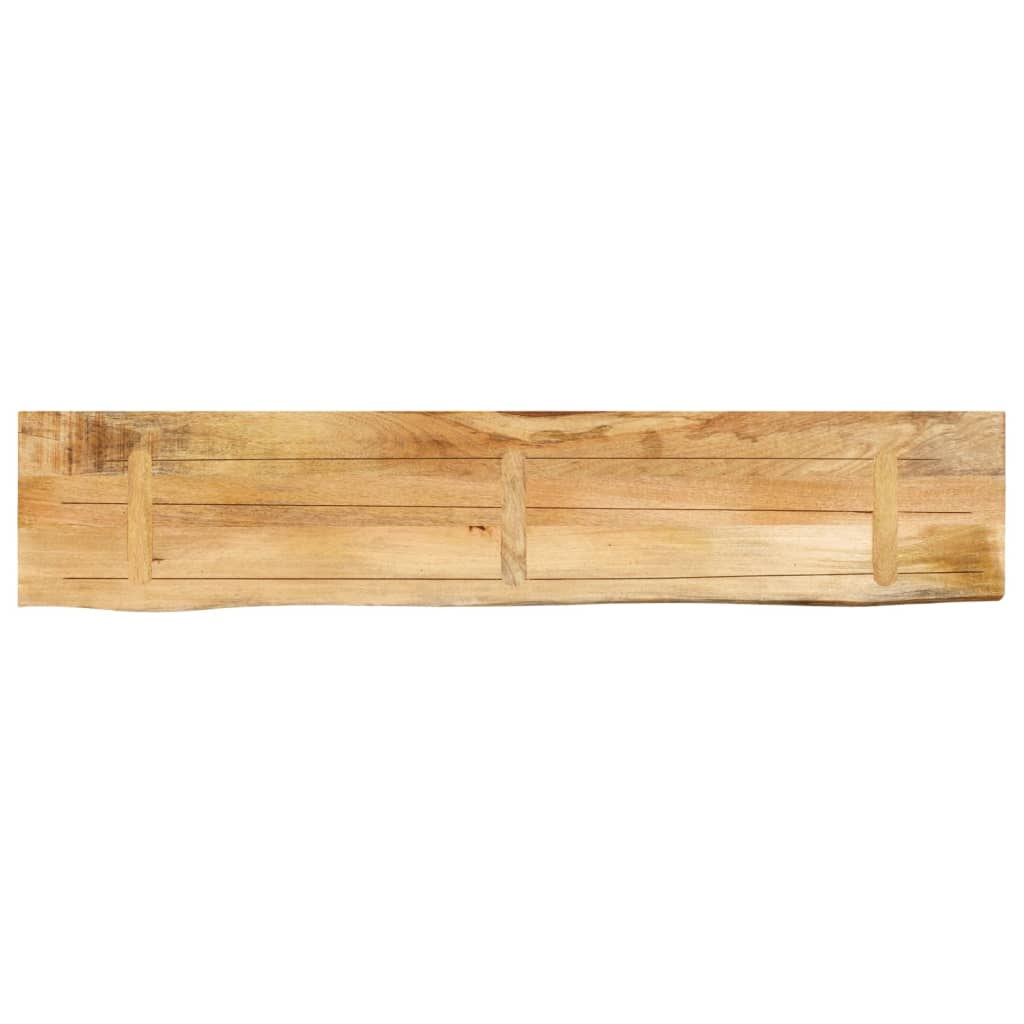 vidaXL Επιφάνεια Τραπεζιού 140x20x3,8 εκ. Live Edge Μασίφ Ξύλο Μάνγκο
