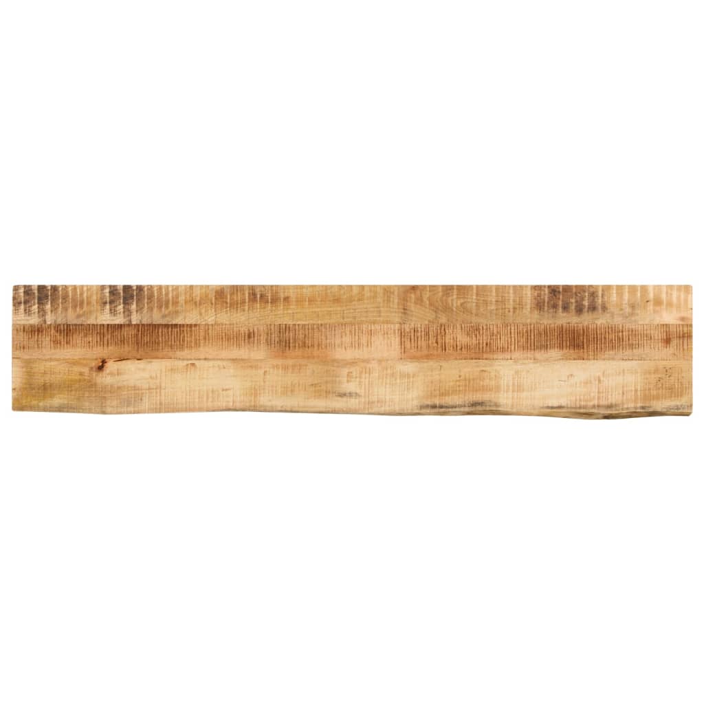 vidaXL Επιφάνεια Τραπεζιού 160x20x3,8 εκ. Live Edge Μασίφ Ξύλο Μάνγκο