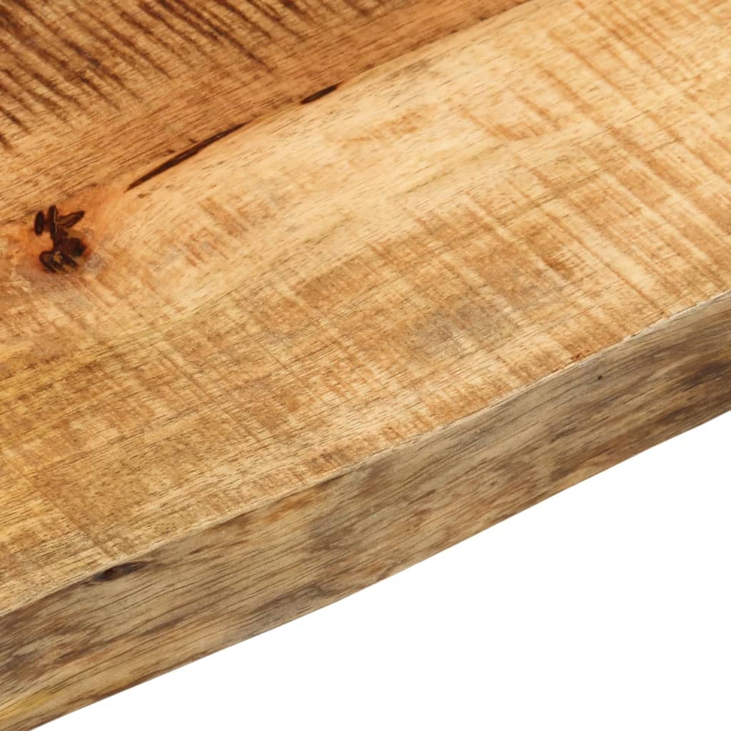 vidaXL Επιφάνεια Τραπεζιού 160x20x3,8 εκ. Live Edge Μασίφ Ξύλο Μάνγκο