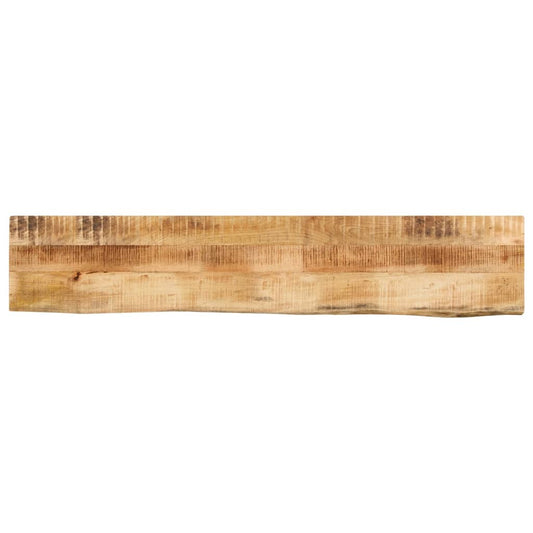vidaXL Επιφάνεια Τραπεζιού 140x30x3,8 εκ. Live Edge Μασίφ Ξύλο Μάνγκο