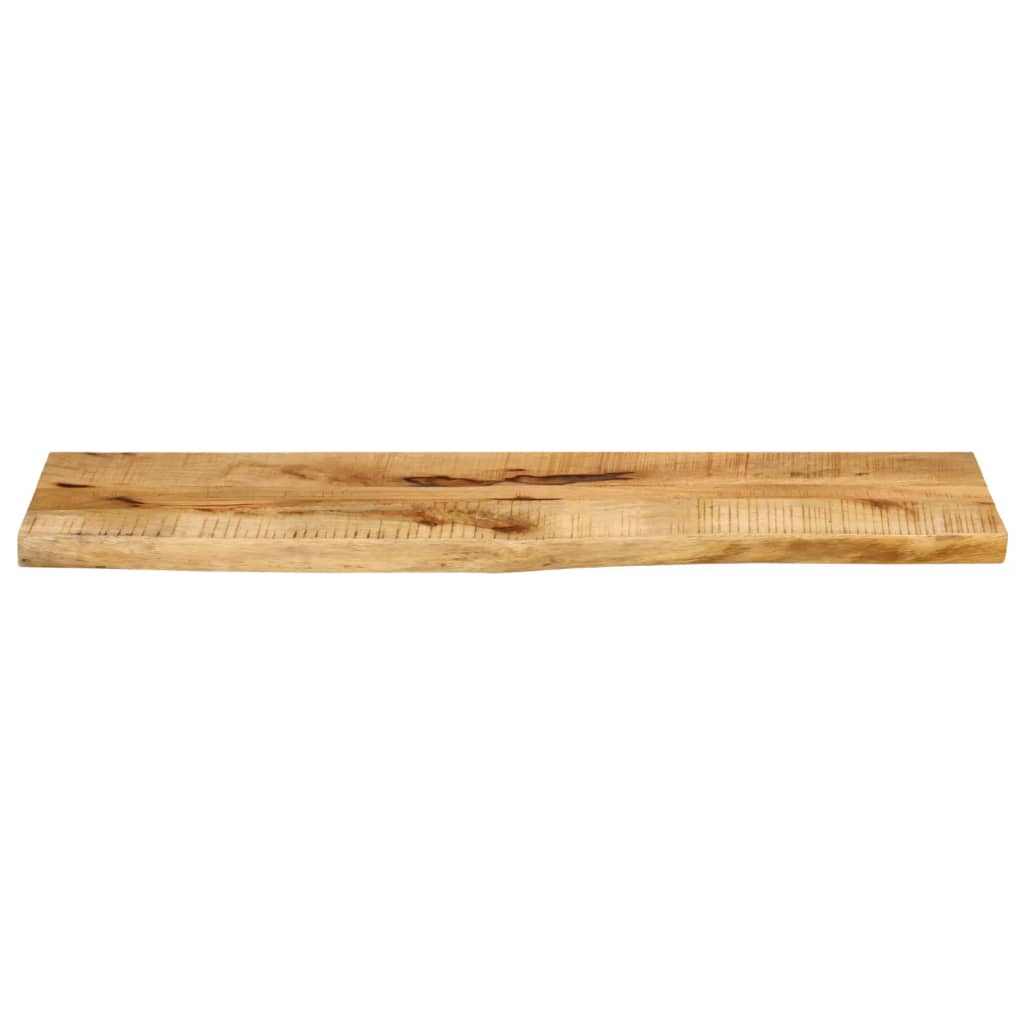 vidaXL Επιφάνεια Τραπεζιού 120x40x3,8 εκ. Live Edge Μασίφ Ξύλο Μάνγκο