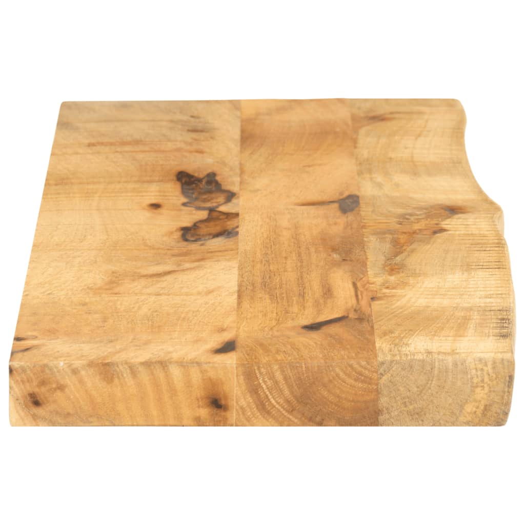 vidaXL Επιφάνεια Τραπεζιού 120x40x3,8 εκ. Live Edge Μασίφ Ξύλο Μάνγκο