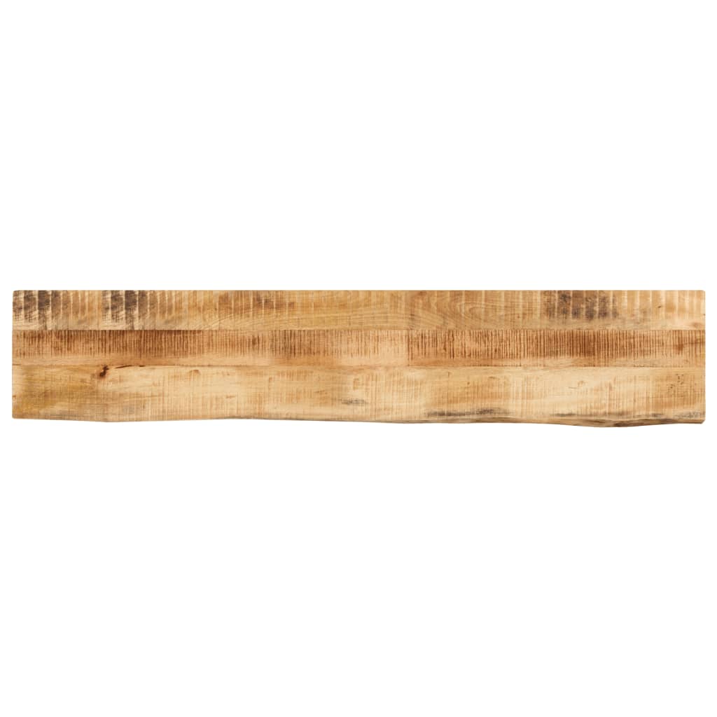 vidaXL Επιφάνεια Τραπεζιού 180x40x3,8 εκ. Live Edge Μασίφ Ξύλο Μάνγκο