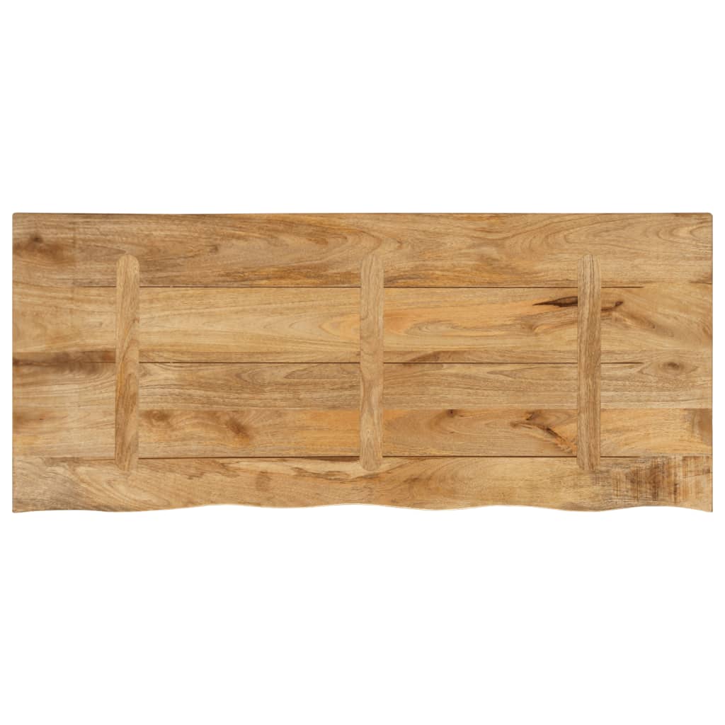 vidaXL Επιφάνεια Τραπεζιού 140x60x3,8 εκ. Live Edge Μασίφ Ξύλο Μάνγκο