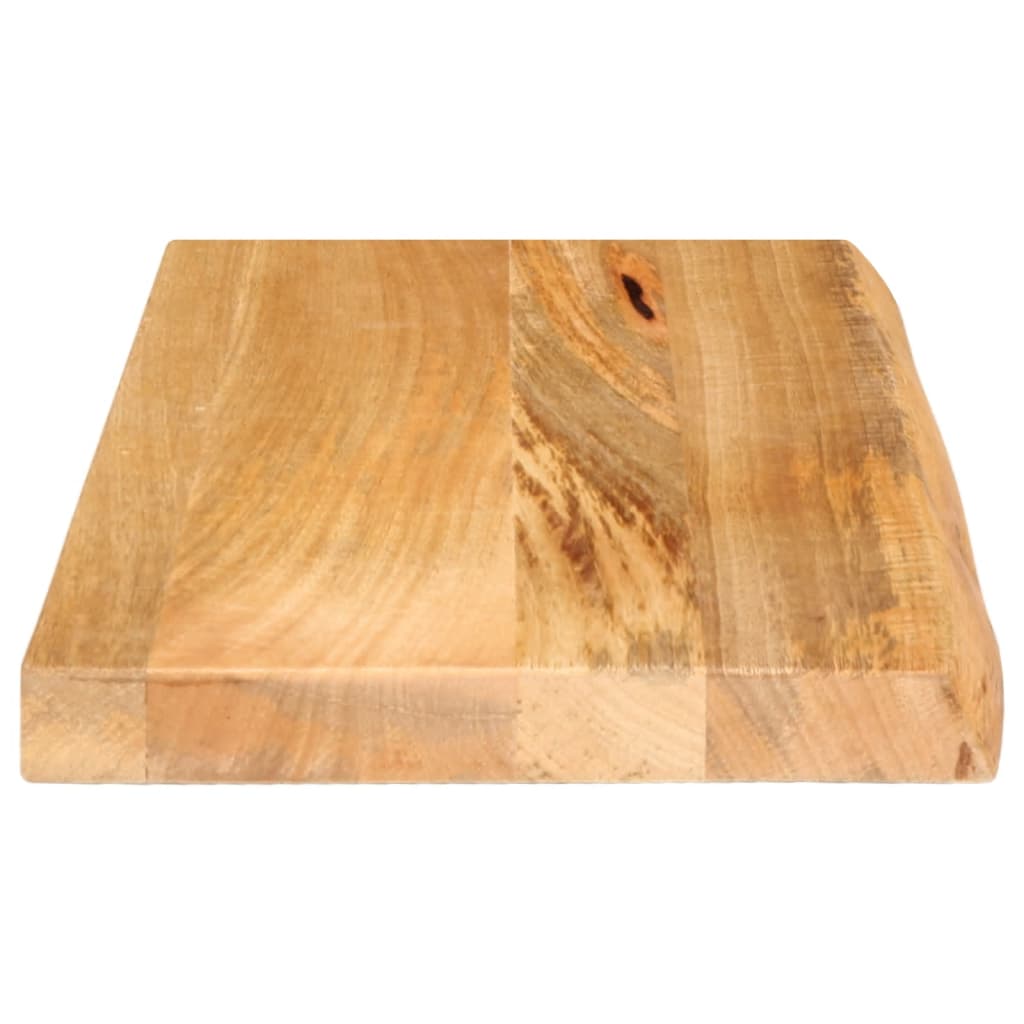 vidaXL Επιφάνεια Τραπεζιού 60x20x2,5 εκ. Live Edge Μασίφ Ξύλο Μάνγκο