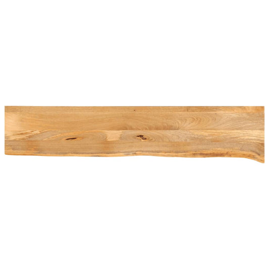 vidaXL Επιφάνεια Τραπεζιού 160x30x2,5 εκ. Live Edge Μασίφ Ξύλο Μάνγκο