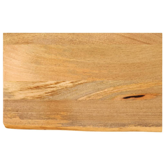 vidaXL Επιφάνεια Τραπεζιού 60x20x3,8 εκ. Live Edge Μασίφ Ξύλο Μάνγκο