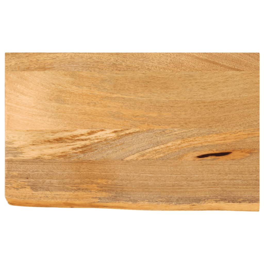vidaXL Επιφάνεια Τραπεζιού 50x30x3,8 εκ. Live Edge Μασίφ Ξύλο Μάνγκο