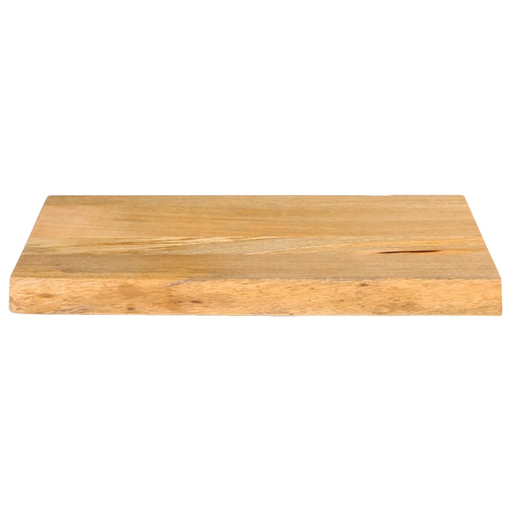 vidaXL Επιφάνεια Τραπεζιού 50x30x3,8 εκ. Live Edge Μασίφ Ξύλο Μάνγκο
