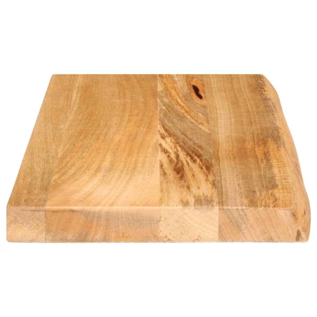 vidaXL Επιφάνεια Τραπεζιού 50x30x3,8 εκ. Live Edge Μασίφ Ξύλο Μάνγκο