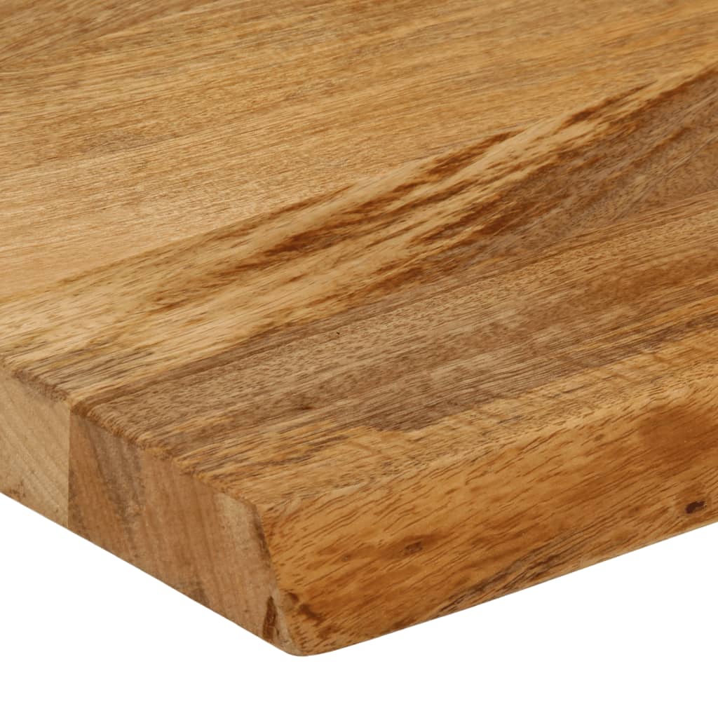 vidaXL Επιφάνεια Τραπεζιού 140x30x3,8 εκ. Live Edge Μασίφ Ξύλο Μάνγκο