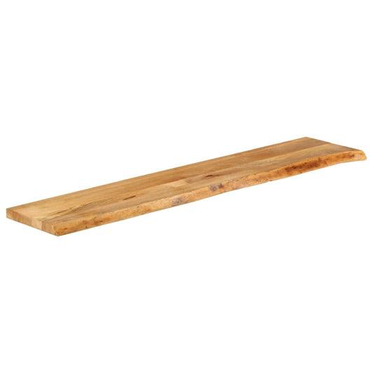 vidaXL Επιφάνεια Τραπεζιού 160x30x3,8 εκ. Live Edge Μασίφ Ξύλο Μάνγκο
