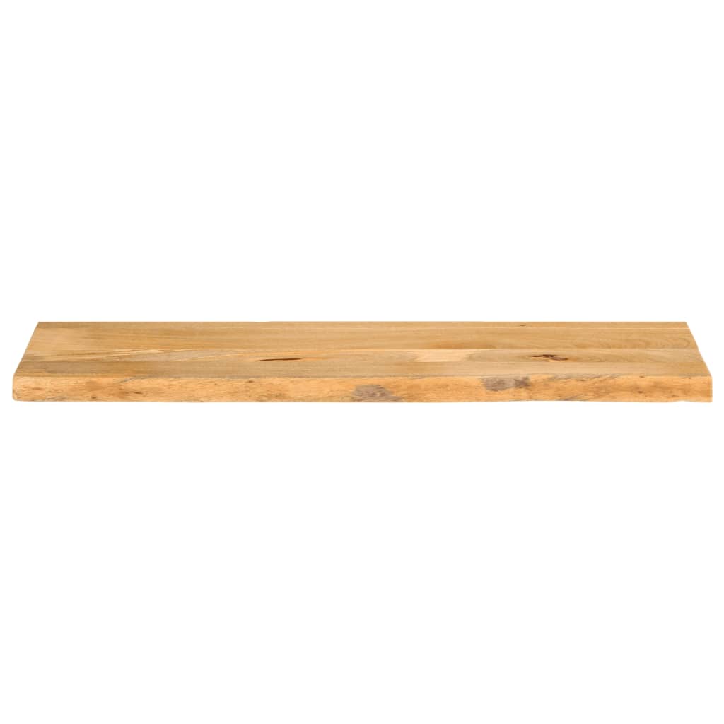 vidaXL Επιφάνεια Τραπεζιού 100x40x3,8 εκ. Live Edge Μασίφ Ξύλο Μάνγκο