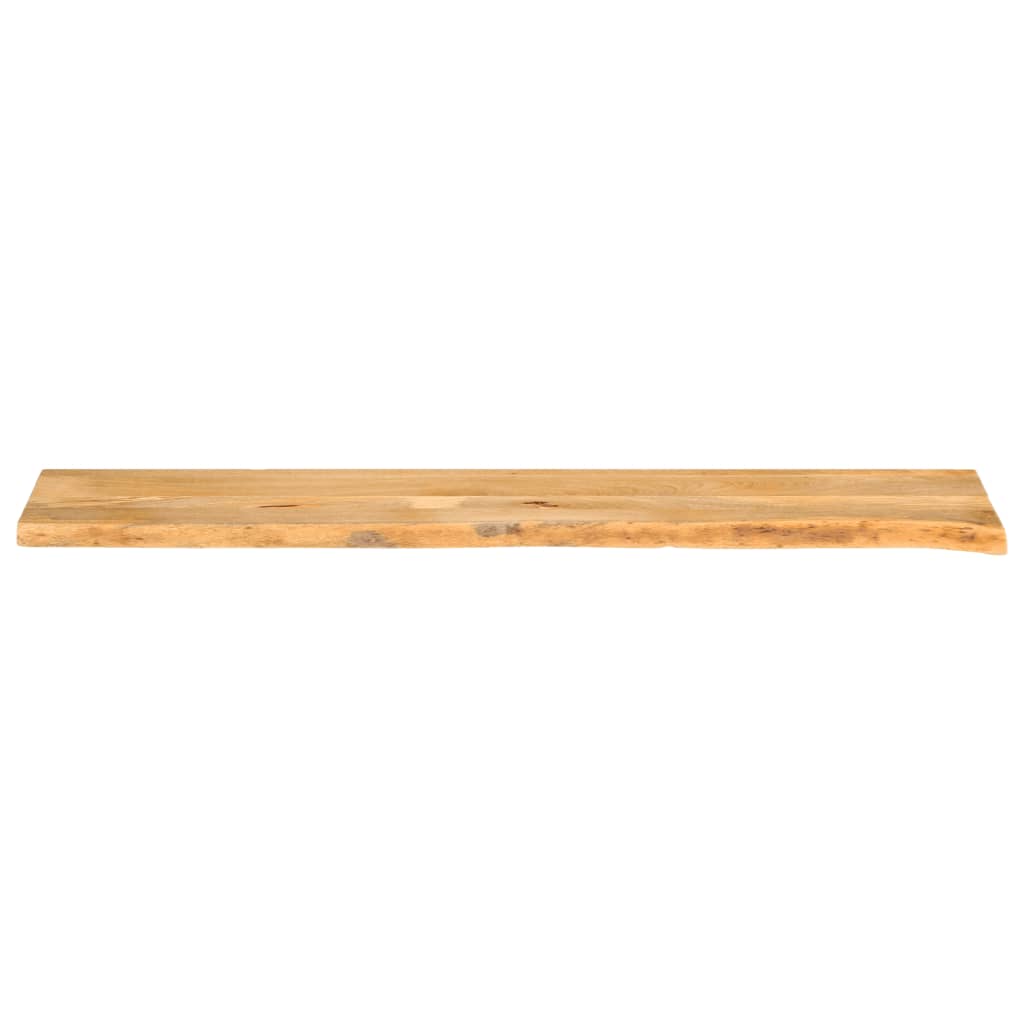 vidaXL Επιφάνεια Τραπεζιού 180x40x3,8 εκ. Live Edge Μασίφ Ξύλο Μάνγκο