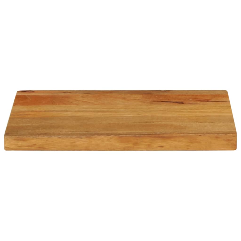 vidaXL Επιφάνεια Τραπεζιού 60x20x2,5 εκ. Live Edge Μασίφ Ξύλο Μάνγκο