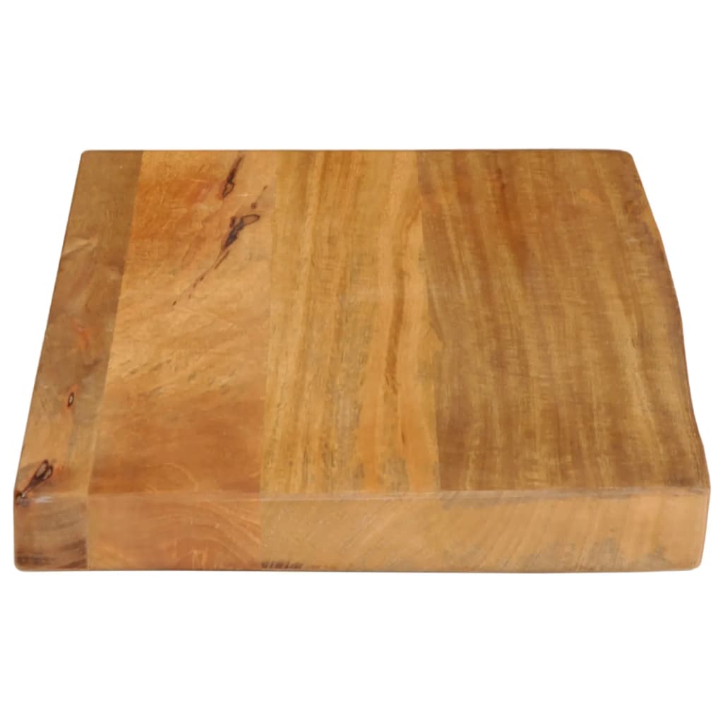 vidaXL Επιφάνεια Τραπεζιού 60x20x2,5 εκ. Live Edge Μασίφ Ξύλο Μάνγκο