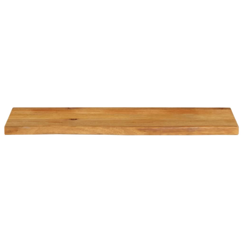vidaXL Επιφάνεια Τραπεζιού 110x20x2,5 εκ. Live Edge Μασίφ Ξύλο Μάνγκο