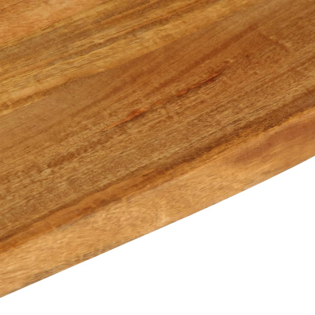 vidaXL Επιφάνεια Τραπεζιού 50x30x2,5 εκ. Live Edge Μασίφ Ξύλο Μάνγκο