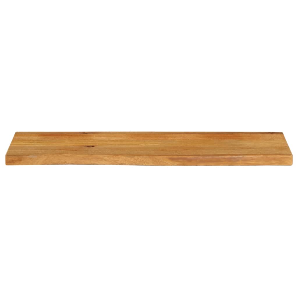 vidaXL Επιφάνεια Τραπεζιού 100x30x2,5 εκ. Live Edge Μασίφ Ξύλο Μάνγκο