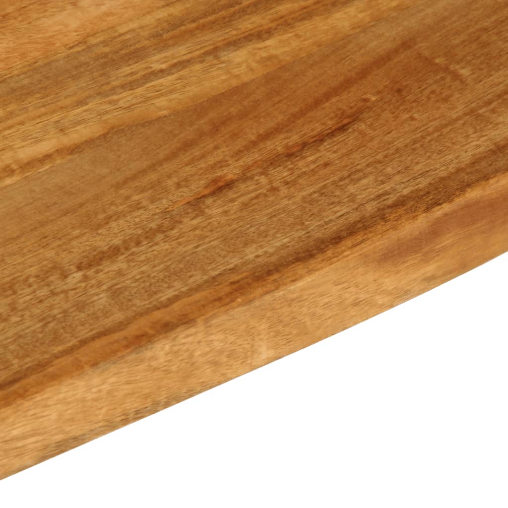 vidaXL Επιφάνεια Τραπεζιού 100x30x2,5 εκ. Live Edge Μασίφ Ξύλο Μάνγκο