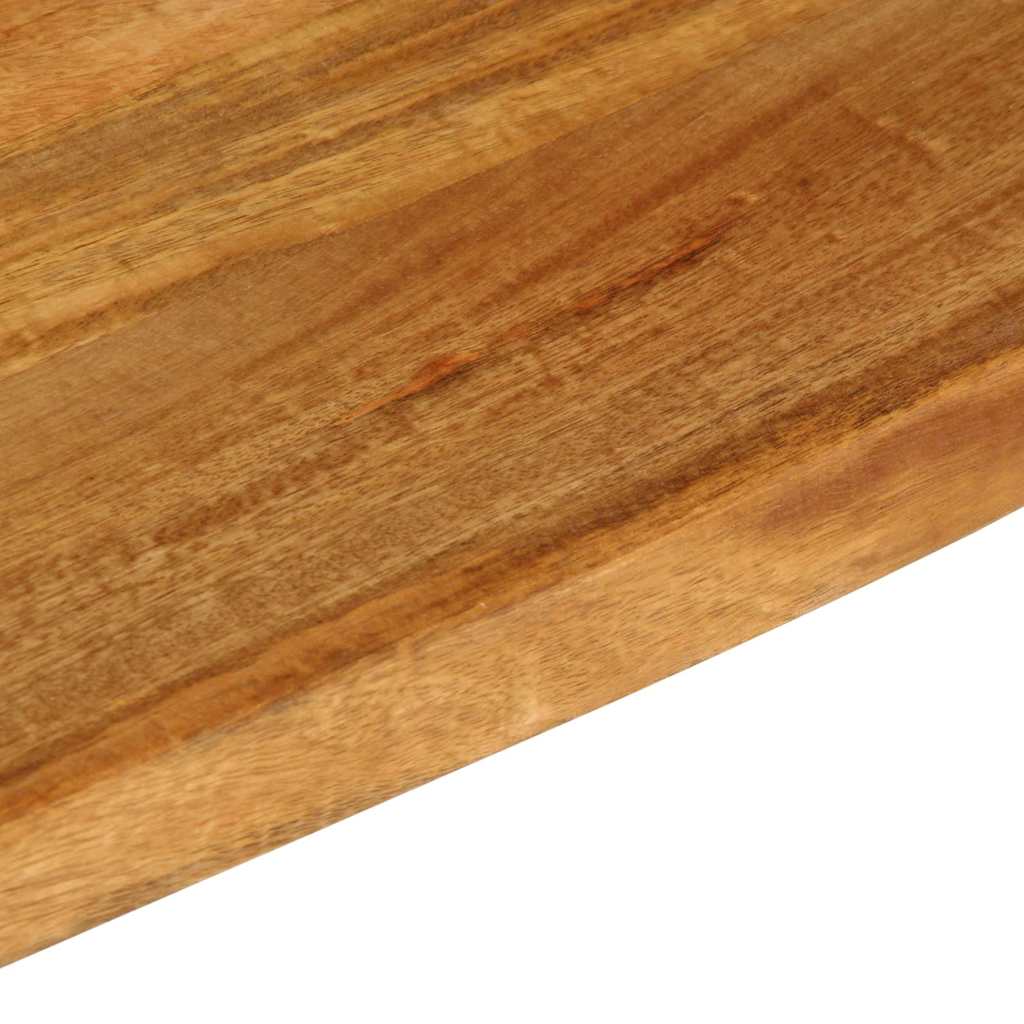 vidaXL Επιφάνεια Τραπεζιού 50x40x2,5 εκ. Live Edge Μασίφ Ξύλο Μάνγκο