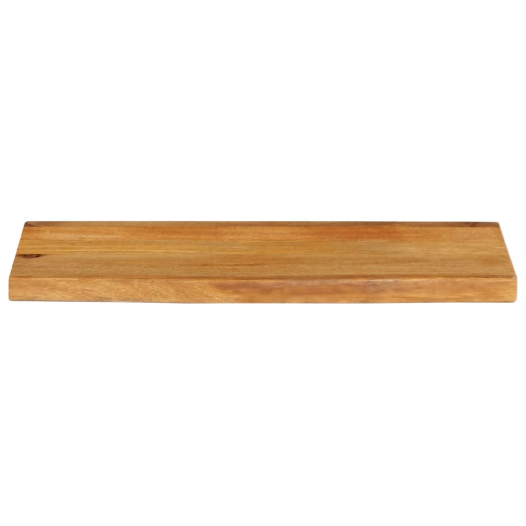 vidaXL Επιφάνεια Τραπεζιού 70x40x2,5 εκ. Live Edge Μασίφ Ξύλο Μάνγκο