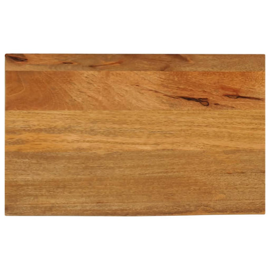 vidaXL Επιφάνεια Τραπεζιού 40x30x3,8 εκ. Live Edge Μασίφ Ξύλο Μάνγκο