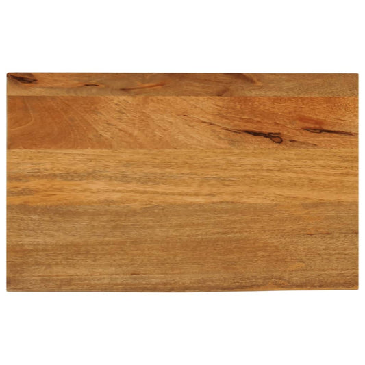 vidaXL Επιφάνεια Τραπεζιού 50x30x3,8 εκ. Live Edge Μασίφ Ξύλο Μάνγκο