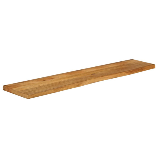 vidaXL Επιφάνεια Τραπεζιού 140x30x3,8 εκ. Live Edge Μασίφ Ξύλο Μάνγκο