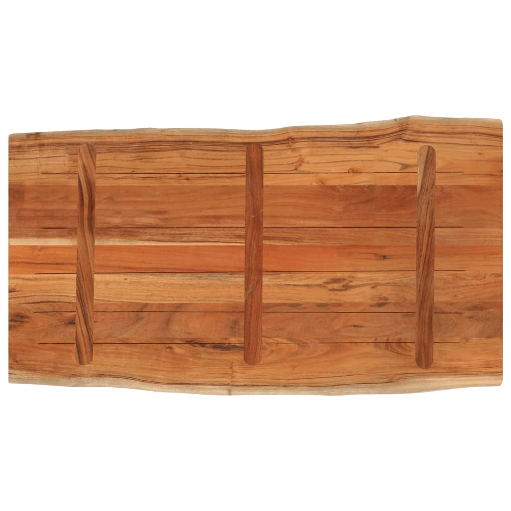 vidaXL Επιφάνεια Τραπεζιού Ορθογώνια 120x60x2,5 εκ. Μασίφ Ξύλο Ακακίας