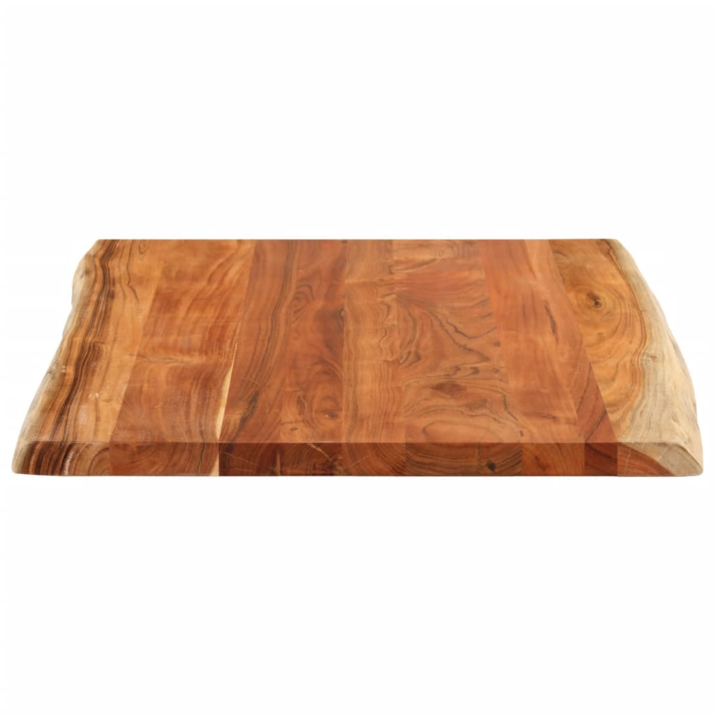 vidaXL Επιφάνεια Τραπεζιού Ορθογώνια 100x80x2,5 εκ. Μασίφ Ξύλο Ακακίας