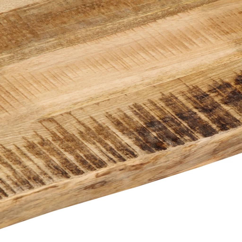 vidaXL Επιφάνεια Τραπεζιού 140x60x3,8 εκ. Live Edge Μασίφ Ξύλο Μάνγκο