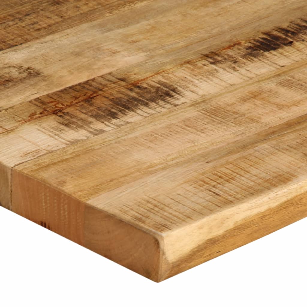 vidaXL Επιφάνεια Τραπεζιού Live Edge 110x80x3,8 εκ. από Μασίφ Ξύλο Ακατέργαστου Μάνγκο