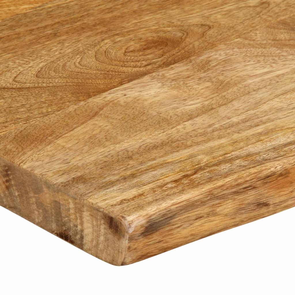 vidaXL Επιφάνεια Τραπεζιού 100x40x2,5 εκ. Live Edge Μασίφ Ξύλο Μάνγκο