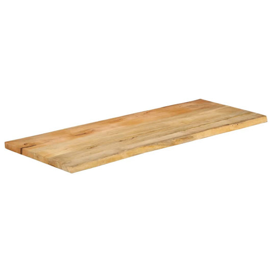 vidaXL Επιφάνεια Τραπεζιού 140x60x2,5 εκ. Live Edge Μασίφ Ξύλο Μάνγκο