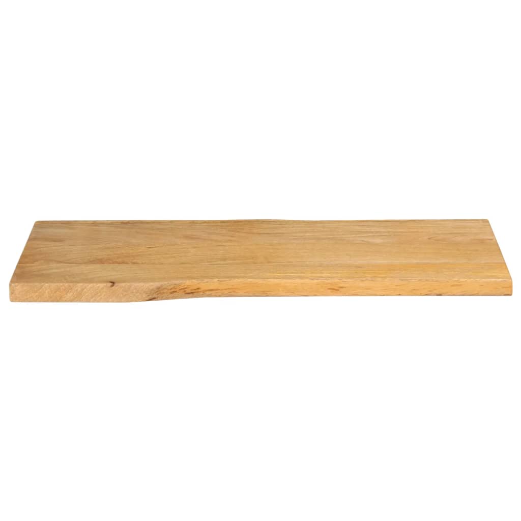 vidaXL Επιφάνεια Τραπεζιού 100x40x3,8 εκ. Live Edge Μασίφ Ξύλο Μάνγκο