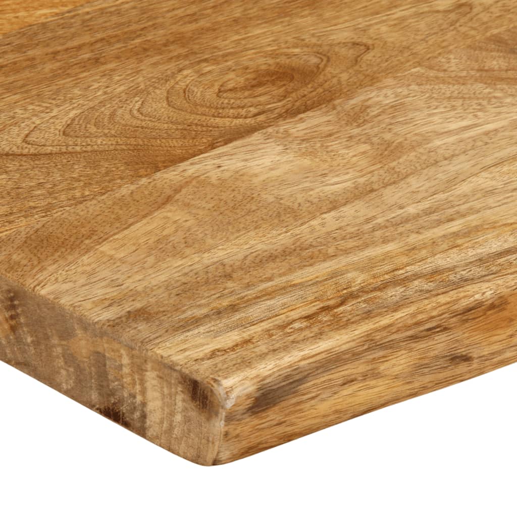 vidaXL Επιφάνεια Τραπεζιού 100x40x3,8 εκ. Live Edge Μασίφ Ξύλο Μάνγκο