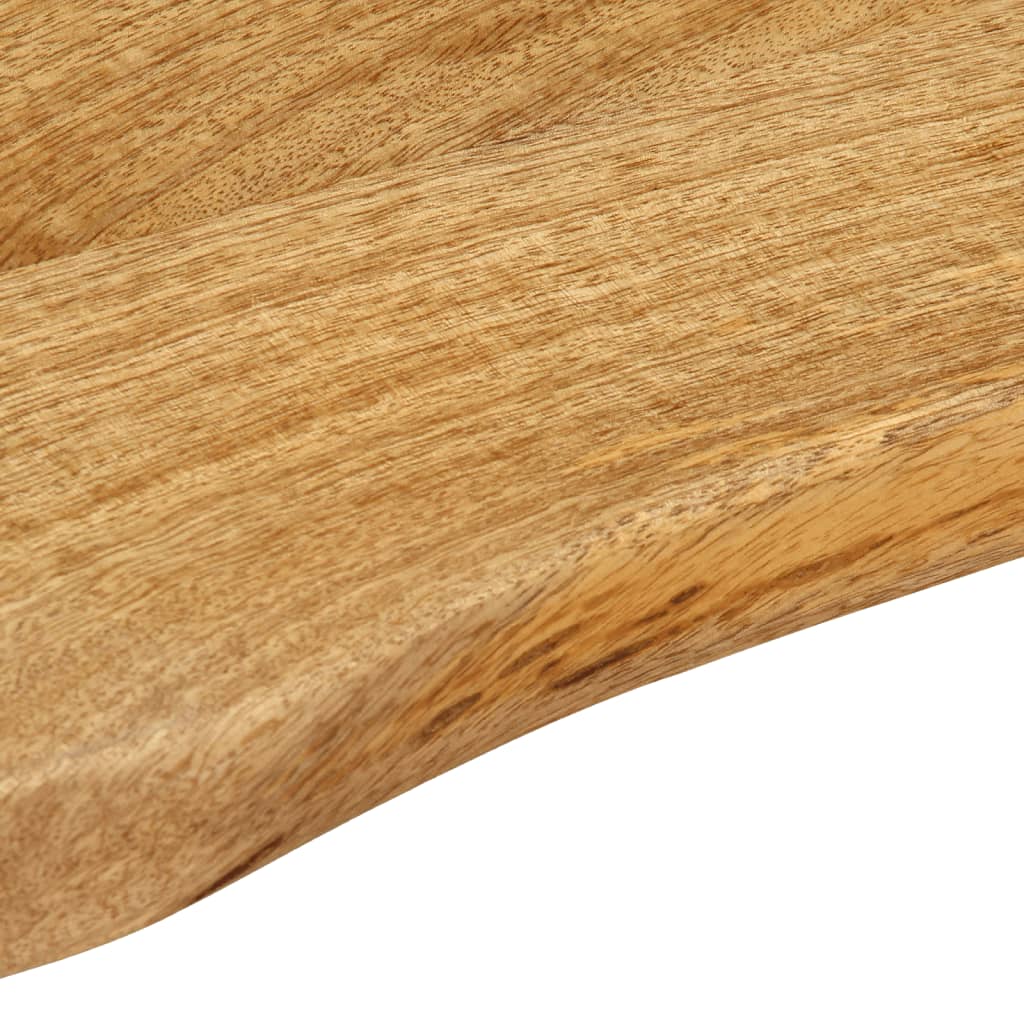 vidaXL Επιφάνεια Τραπεζιού 100x40x3,8 εκ. Live Edge Μασίφ Ξύλο Μάνγκο
