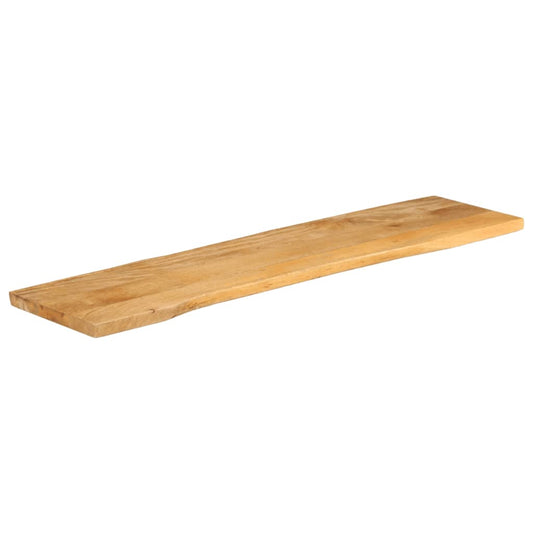 vidaXL Επιφάνεια Τραπεζιού 160x40x3,8 εκ. Live Edge Μασίφ Ξύλο Μάνγκο